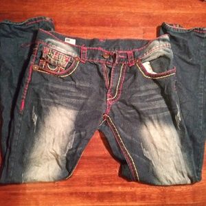 True Religion Jean mixed color size 36